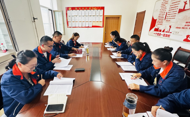 配送公司所属党支部召开学习贯彻习近平新时代 中国特色社会主义头脑主题教育专题组织生涯会
