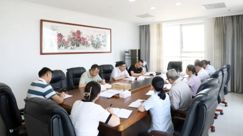 省国资委党委学习教育督导组赴集团督导事情