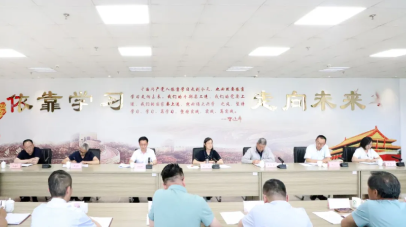 集团党委书记为党员向导干部教学学习教育专题党课