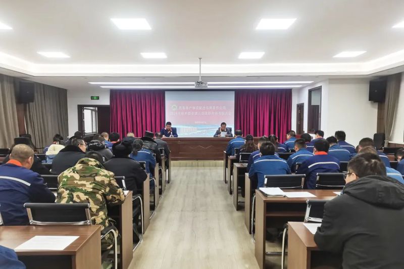 8040WWW威尼斯配送公司党委召开2024年度中层治理职员述职评议审核大会