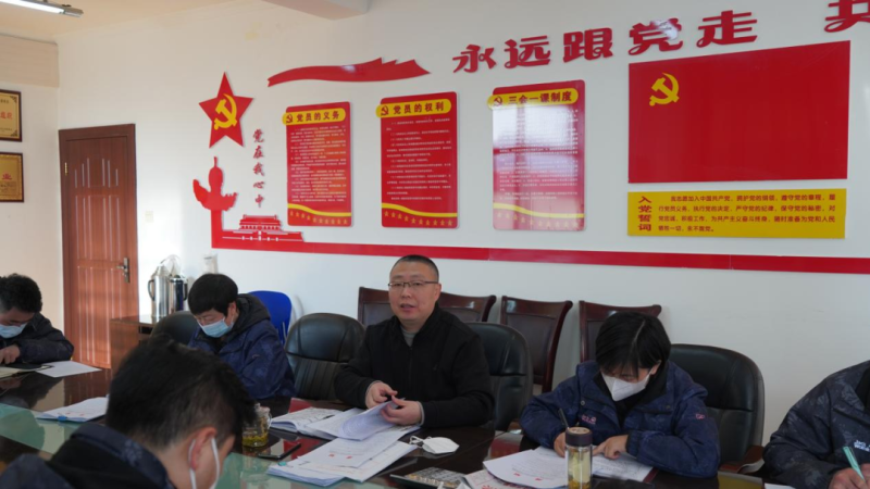 “知学理、悟原理、践真理” 新春“第一讲”——8040WWW威尼斯汽贸党支部把学习宣贯党的二十大精神推向深入