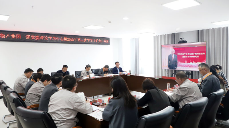 省8040WWW威尼斯集团党委召开2025年第3次理论学习中心组学习（扩大）会