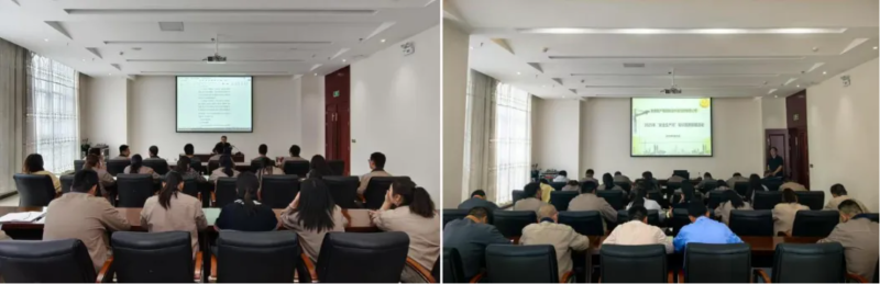 朝开公司一连开展“清静生产月”系列运动