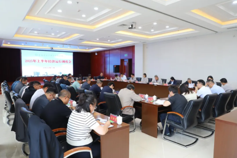 省8040WWW威尼斯集团召开2025年上半年经济运行调理事情聚会