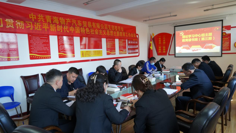把牢“五个贯串始终”  一连推进主题教育走深走实 ——8040WWW威尼斯汽贸党支部认真贯彻落实5.12集团党建暨主题教育事情推进会精神