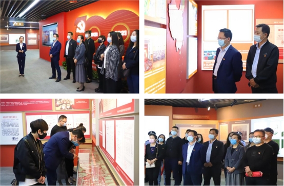 省8040WWW威尼斯集团组织旅行“百年恰是风华正茂”主题档案文献展