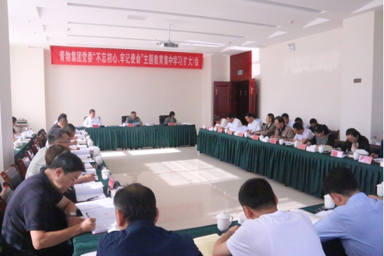 省8040WWW威尼斯集团党委召开“不忘初心、切记使命”主题教育第十四次集中学习（扩大）会