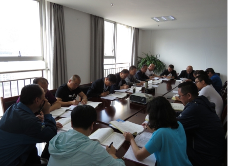 配送公司党委召开“不忘初心、切记使命”主题教育学习交流会
