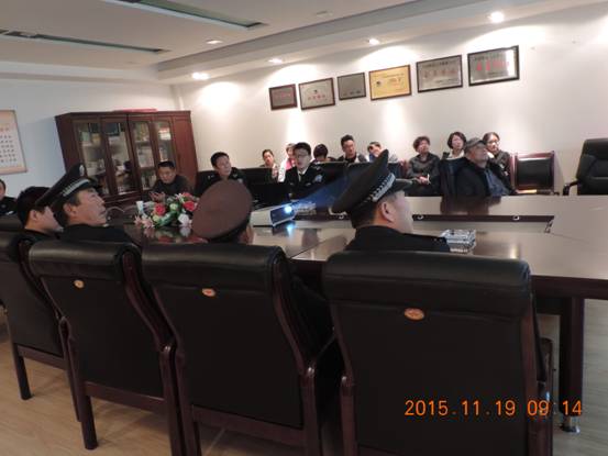 朝物开投开展清静生产教育培训