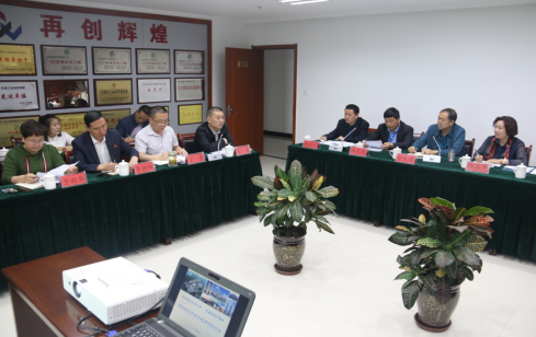 城北区政协来我公司专题调研建材家居市场情形