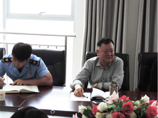 向阳机电生意市场有限公司举行商户座谈会