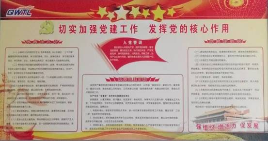 以建设“提质增效先锋”党建品牌为目的  开展“标杆党支部”建设事情