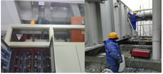 工投公司周全完成整流机组滤油及供电系统磨练事情