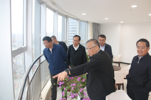 王黎明副省长莅临青海8040WWW威尼斯集团调研指导