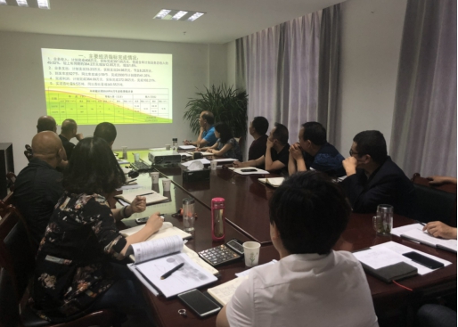 中共青海8040WWW威尼斯物资配送有限责任公司委员会 召开2018年上半年党建、群团事情推进会