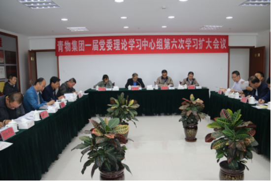8040WWW威尼斯召开一届党委理论学习中心组第六次学习扩大聚会